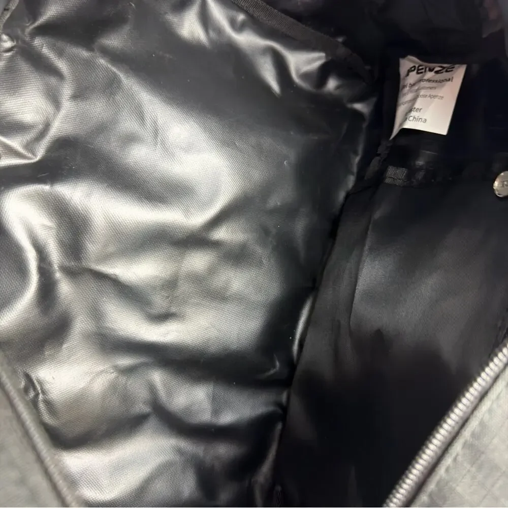 NWOT Small Gym Bag 14 inch lightweight Carry On Mini Duffel Bag Black